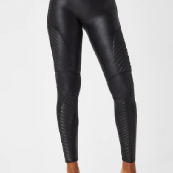 SPANX MOTO Faux Leather leggings - Picture 3 of 6